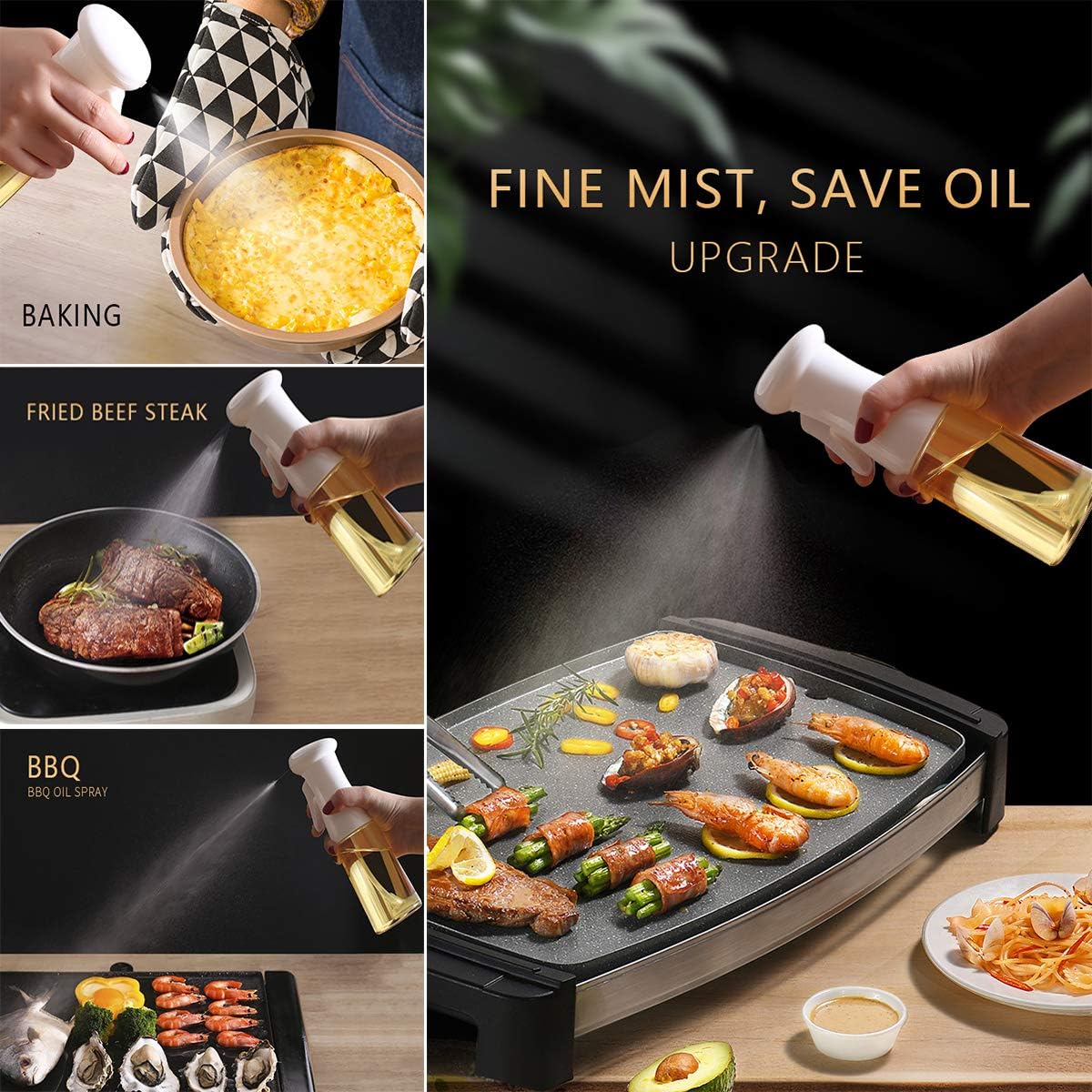 AeroOil™ Kitchen Oil Spray Bottle