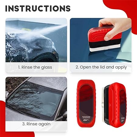 GlassGuard™ Car Windshield Oil Film Cleaner