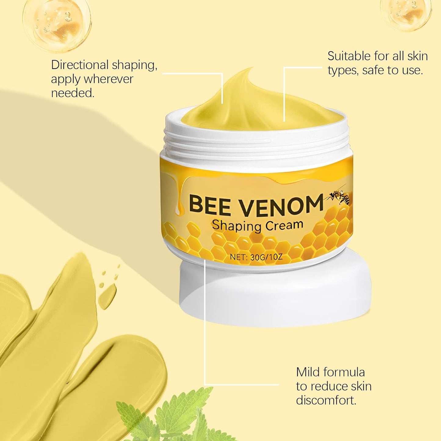 VenomVibe™ Slimming Gel – Bee Venom Fat-Burning Body Contour