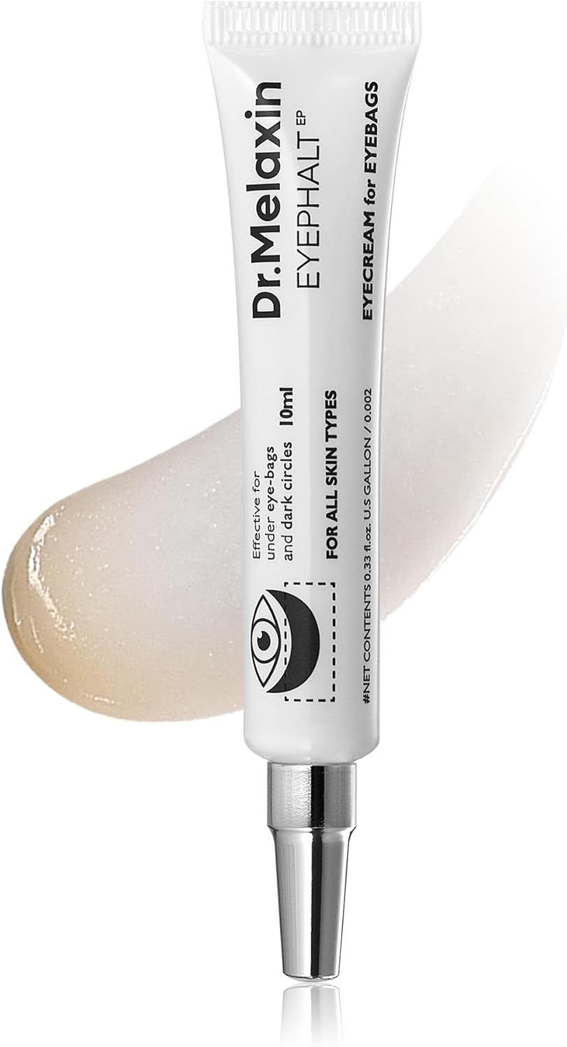 Dr. Melaxin Eyephalt Eye Cream – Anti-Aging Moisturizer for Puffiness, Dark Circles & Wrinkles