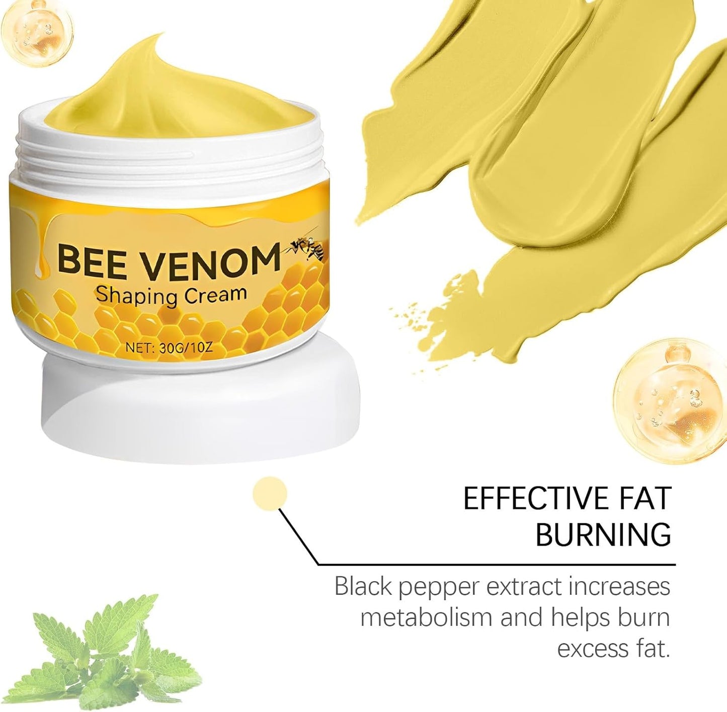 VenomVibe™ Slimming Gel – Bee Venom Fat-Burning Body Contour