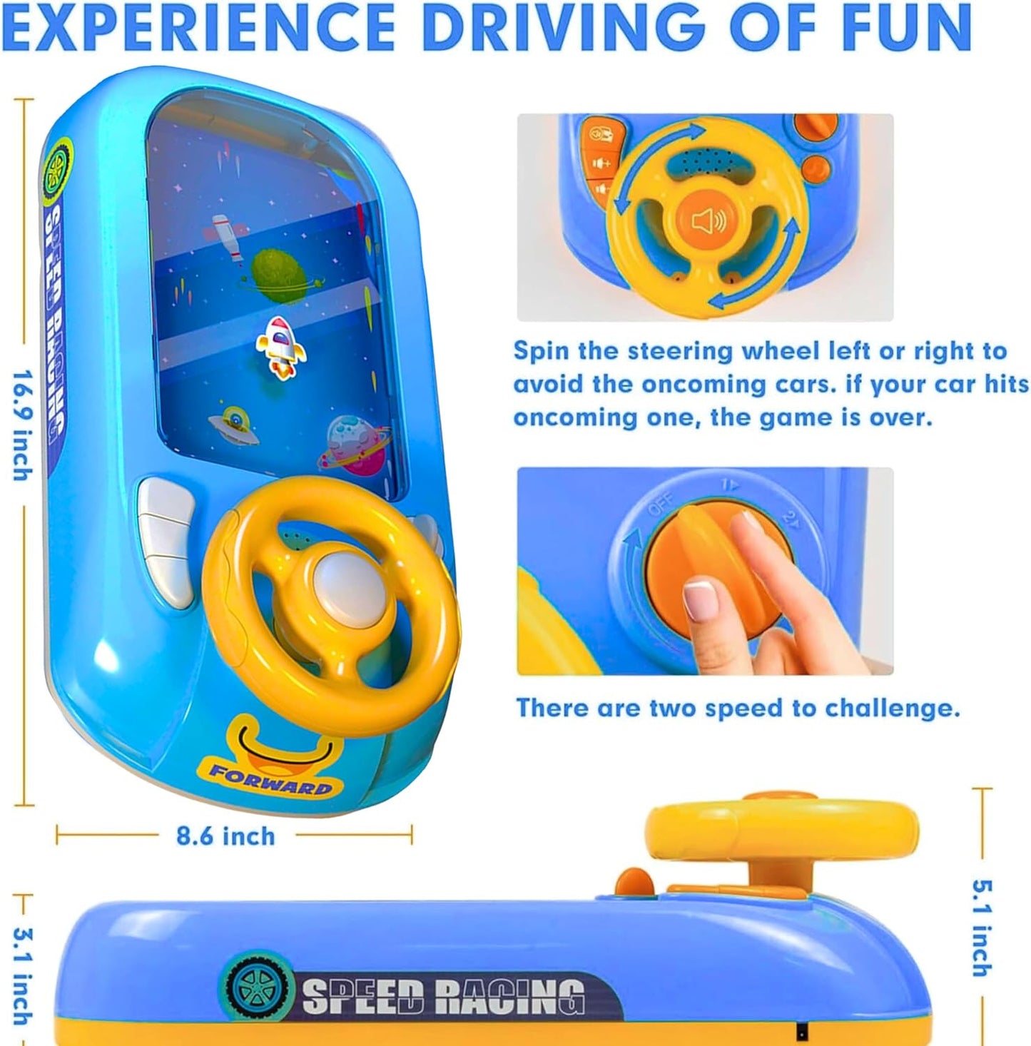 VroomPlay™ Baby Driving Simulator