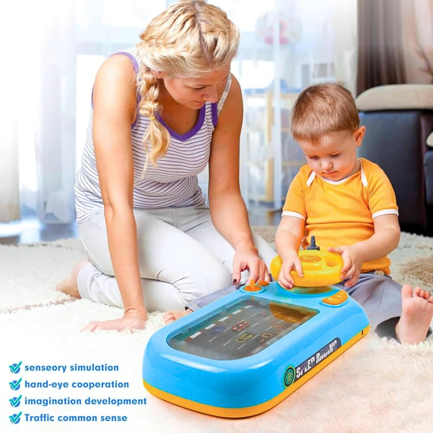 VroomPlay™ Baby Driving Simulator