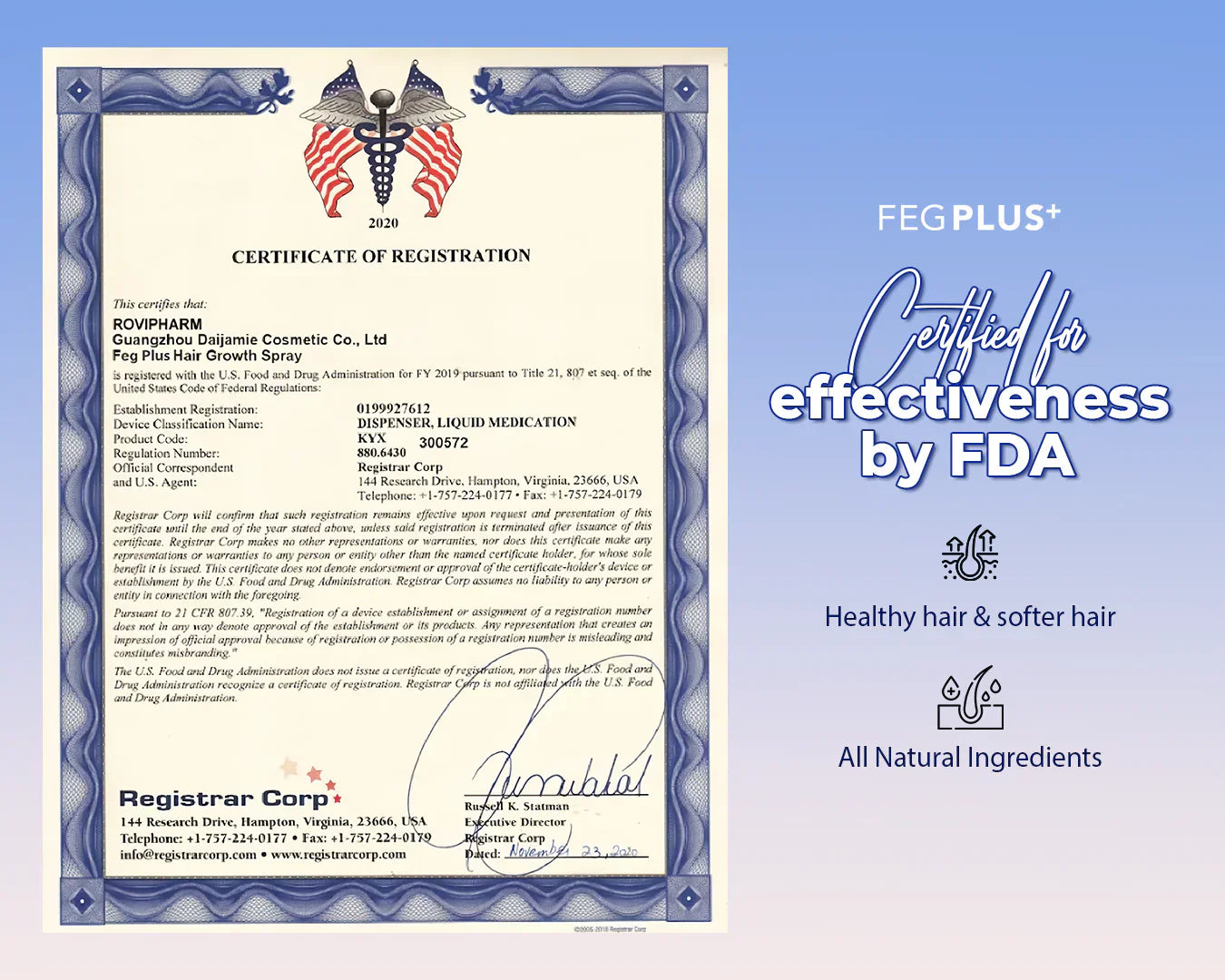 FEG PLUS | Most Viral Hair Growth Spray