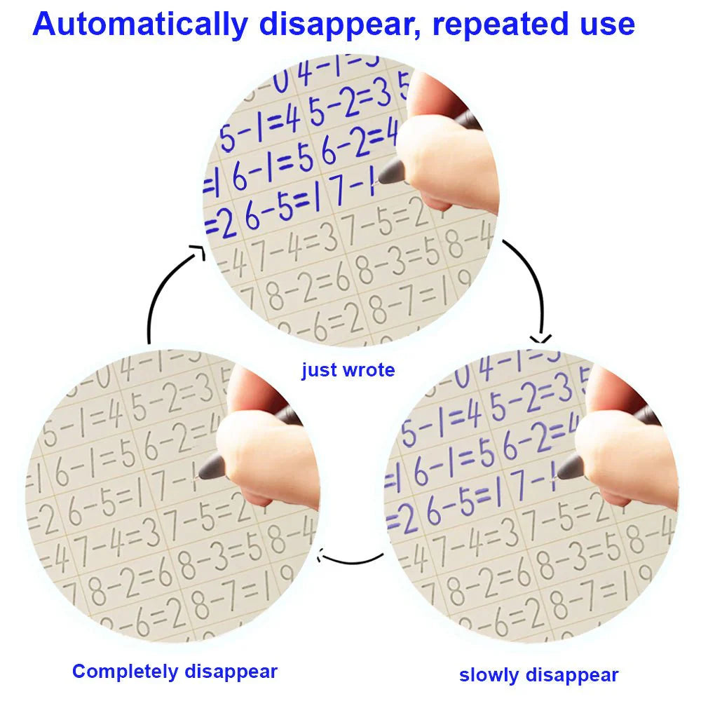 EduGlow™ Magic Practice Copybook Set