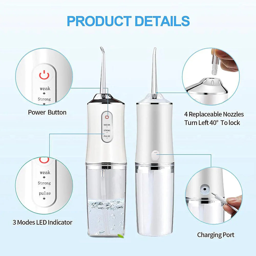 AquaSmile™ Portable Oral Irrigator